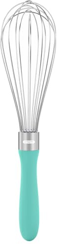 U-Taste Kökvisp 28 cm Stor Ballongvisp av Rostfritt Stål 18/10 (Aqua Sky)