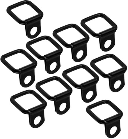 JECOMPRIS 8piezas Anillos De Amarre d d Para Maletero Automóvil Ganchos Resistentes Para Sujeción Carga Accesorios Remolque Para Camionetas Instalación Fácil y Compacta