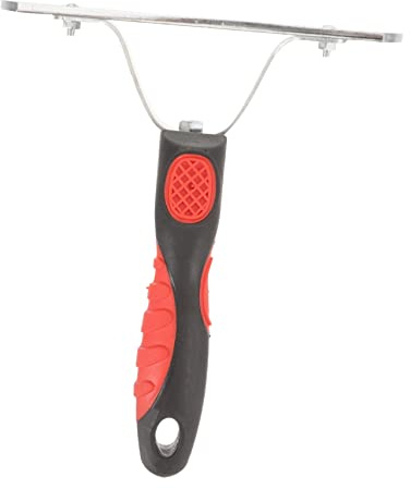 Kisangel Peigne Épilatoire Table De Toilettage Pour Chien Animal De Compagnie Brosse De Toilettage Pour Bovins Brosse à Bétail Balai Épilateur Pour Animaux De Compagnie Shampooing Métal
