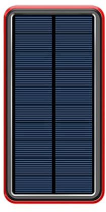 Solar Power Bank, Caricabatterie Solare Da 50000 MAh, Caricatore Solare Veloce Con Luce Portatile A Carico, Caricabatterie Leggero Con Pannello