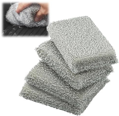 KYLOS Gourmet Lurex, Juego 4 Piezas, Esponja De Limpieza Versátil