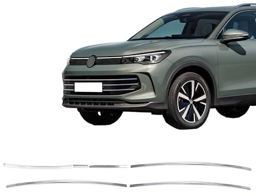 INLY - Set di 6 bacchette per griglia in acciaio inox cromato compatibili con Tiguan (dal 2024)