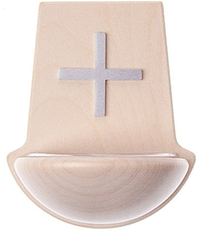 Fritz Cox Holzweihkessel: mit Kreuz Edelstahl