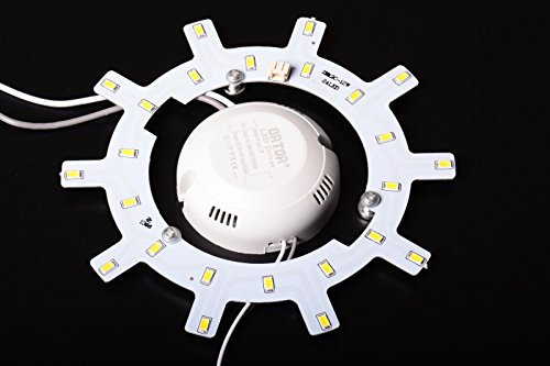 Aftertech® CIRCULAR LED 12W 220V ESTRELLA REDONDA BLANCO NEUTRO NEON T9 G10Q 2GX13