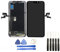 Visiodirect® Ecran Complet: Vitre Tactile + LCD sur châssis Compatible avec iPhone X Noir + Kit Outils