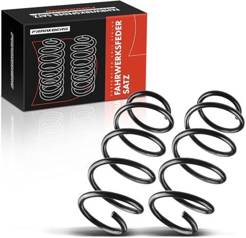 Frankberg 2x Federn Fahrwerksfeder Vorne Kompatibel mit Combo Kasten/Großraumlimousine 2001-2011 Combo Tour 2005-2011 Tigra Twintop 2004-2009 Replace# 312111