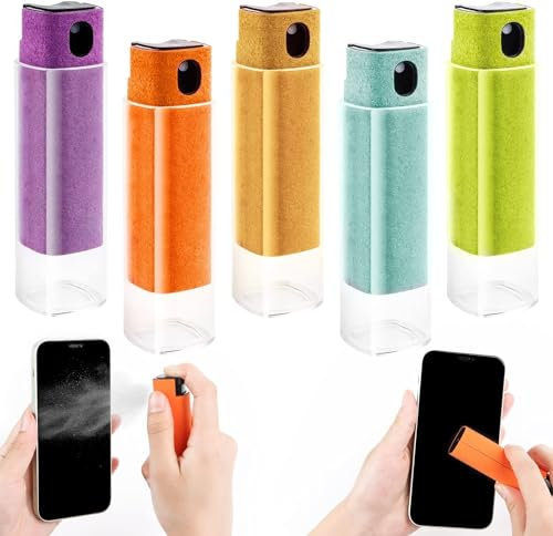 Bildschirmreiniger 5 Stück, All in One Screen Cleaner ohne Flüssigkeit, Reusable Display Reiniger, Screen Cleaner Display Reinigungsset für Auto Display Smartphone Tablets
