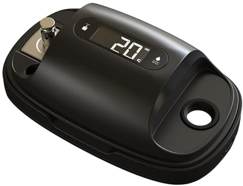 HumminGuru Limpiador de Aguja de Disco Ultrasónico + Medidor de Presión de Stylus, Limpiador de Aguja de Disco Ultrasónico de 110kHz para Cartucho MM MC.