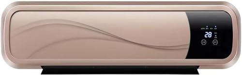 Electric Downflow Heater-Wall Mounted Over Door Heater- 3000W Air Curtain And Fan with Thermostat, LED Display, Timer &Remote Control