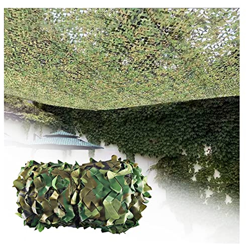 AYLYHD Camo Netting, Camouflage Net Blinds Anti-UV Shade Mesh Cover Great for Sunshade Camping Shooting Hunting Decoration Sun Shade Privacy Fence Screening