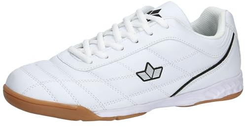 Lico Rockfield Chaussures de Sport en Salle pour Homme, Blanc/Noir, 43 EU, Blanc/Noir, 43 EU