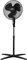 Status 16 Inch Black Standing Fan, Oscillating, 3 Speed, Adjustable Angle, Portable, Quiet Operation, For Home Office (S16BSTANDFAN1PKB)