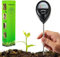 Suplong Feuchtigkeitsmesser für Pflanzen - Präzises Boden Feuchtemesser für Garten, Innen & Außen Pflanzen, Rasen, Bauernhof - Keine Batterie Erforderlich (Schwarz)
