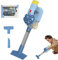 Kids Hoover Toy, Kids Cordless Vacuum Toy-Pretend Play Electric Vacuum Cleaner Toy with Flat Nozzle,Children's Day Gift For Over Three Years Old Boys And Girls,Children Role-Playing Toys(Blue)