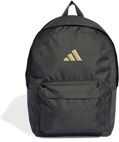 adidas Unisex - Adulto ESSENTIALS 3BARS IR LOGO BACKPACK, carbon, One size