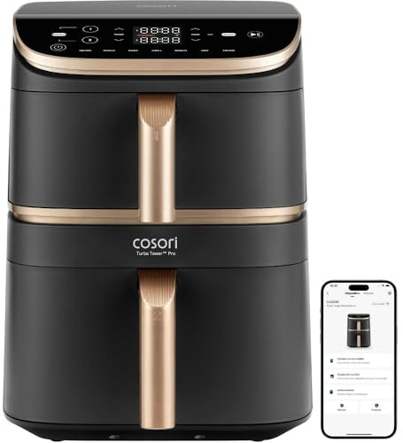 COSORI Friteuse à air Intelligente Turbo Tower 10,8 L