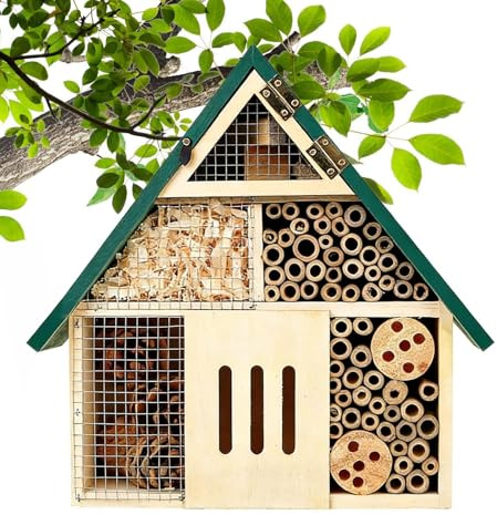 Casa delle Decorazione da Giardino in Legno Resistente alle Intemperie