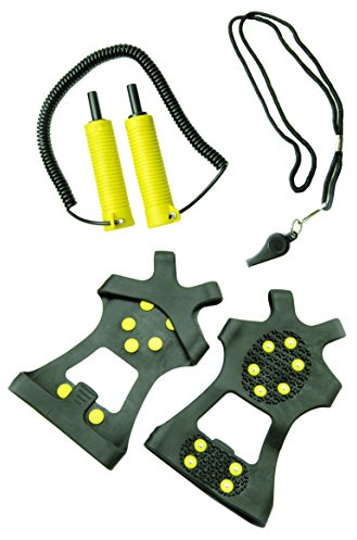 Frabill Ice Safety Kit, Black and Yellow