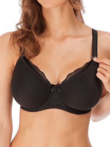 Freya Women's Pure Uw Moulded Nursing Bra, Black,32 J US /32 GG UK