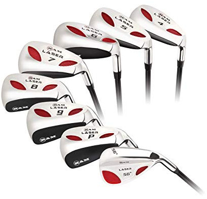 Ram Golf Laser Graphite Hybrid Irons Set 4-SW (8 Clubs) - Mens Right Hand - Regular