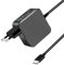 DTK Alimentatore USB C 65W Caricatore Notebook Type C per Lenovo Thinkpad Book HP Spectre ASUS Acer dell XPS Xiaomi Huawei Matebook USB Tipo C PC Portatile 20V Adattatore Alimentatore Caricabatterie