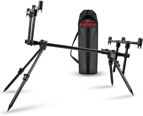Paradox Fishing Rod Pod 3 Ruten – flexibel verstellbar - Rod-Pod rodpod Rutenhalter Angel- Karpfen Angeln