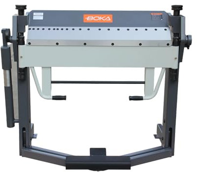 BOKA Abkantmaschine 2,5 x 1020 mm – Schwenkbiegemaschine Kantbank segmentierter 0–135° – Blechbiegemaschine Abkantbank PBB-1020/2,5 für Metallbearbeitung