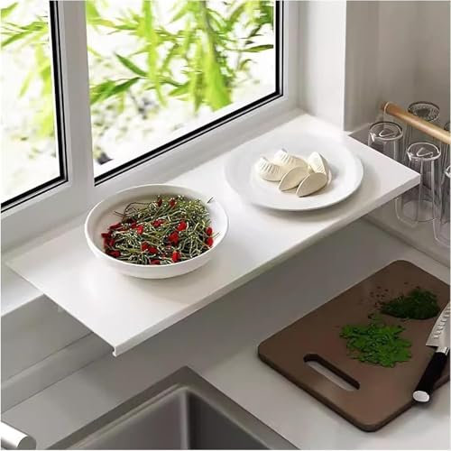 Magnetische Aufsatz-Verlängerungsplatte aus Karbonstahl, Fensterbank-Erweiterung, Spaltabdeckung, 40 x 20 cm, einfache Installation und Reinigung, schmale Raumfüller