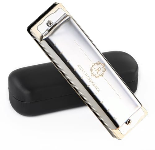 JDR Blues Diatonic Harmonica Key of D 10 Holes 20 Tones North