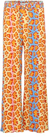 Malito - Pantalones plisados para mujer - sueltos, suaves, fluidos de gasa - Pantalones largos de verano - Pantalones Marlene modernos 883, S-M