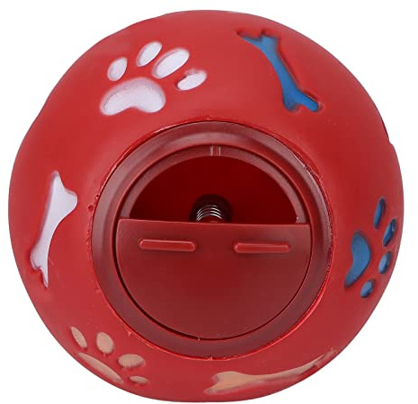 Haofy Balle de Nourriture pour Chien à Fuite, Balle de Friandises à Alimentation Lente en Matériau ABS pour Chiens, Encourage Une Alimentation Saine et Un Temps de Jeu Engageant pour Les Animaux de