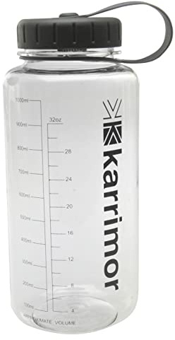 Karrimor Tritan Water Bottle 1 Litre Transparent Transparent