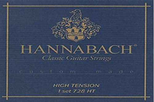 Hannabach Klassikgitarrensaiten Serie 728 High Tension Custom Made - 3er Bass - 7287HT