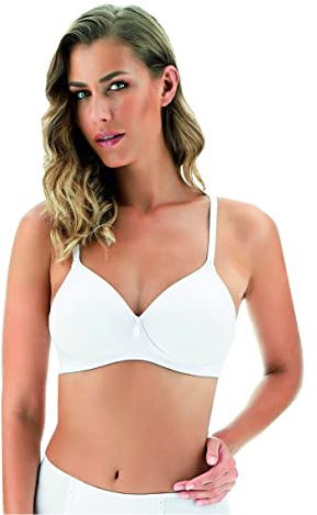 Lepel 1 Pezzo Reggiseno Donna Balconcino 351 Belseno con Ferretto - Coppa C, Bianco 4C