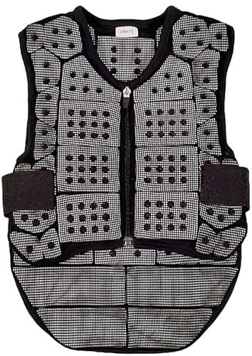 Luminexia Equestre Gilet Equitazione Professionale Adulto E Bambino,Gilet da Equitazione di Sicurezza Protettivo per Il Corpo,Anti-Goccia Anti-Step,per Ragazzi Ragazze Bambini Uomo Donna Gioventù