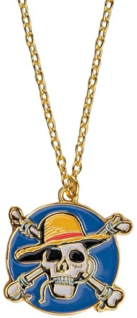 Cinereplicas One Piece - Luffy Halskette - 2.9 * 2.7cm - Offizielle Lizenz