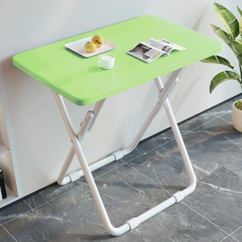 Tavolino compatto pieghevole per TV, robusto tavolo da spuntino rustico per piccoli spazi, facile da montare, ideale per divano, soggiorno e sala da pranzo, design salvaspazio, multiuso