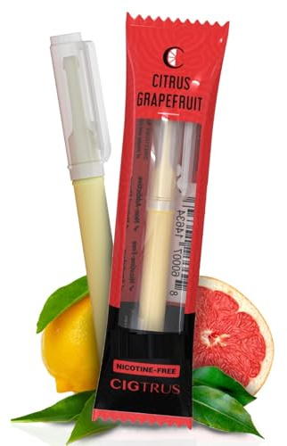 Cigtrus Tobacco-Free, Nicotine-Free Smokeless Air Inhaler - Non-Electric | Oral Fixation Relief Aid | Habit Replacing Breathing Stick (Red)