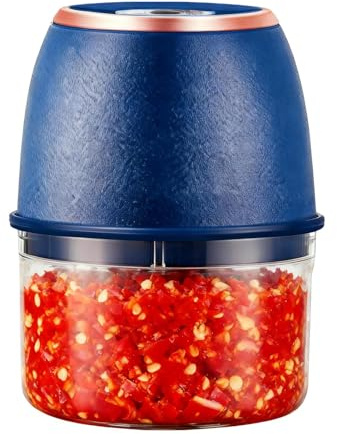 Tritatore Elettrico per Aglio | Motore Potente Elettrodomestici Da Cucina,Tritatore Elettrico Verdure E Cibo,Per Carne Cipolla Verdura Frutta Preparazione Pasti Casa Campeggio Picnic Ristorante