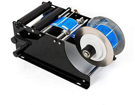 MT-30 halvautomatisk etikettmaskin, rund burk/flaska etikettmaskin, semi-automatisk etikettapplikator