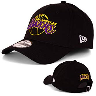 New Era Caps - Baseball Cap Kappe Muetze - Limiterte Designs - MLB NBA NFL - Yankees Lakers Bulls Raiders Chiefs Dodgers Seahawks Sox 49ers (Los Angeles Lakers Black V1)
