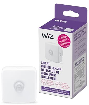 WiZ Connected Indoor Motion Sensor - 1-Pack - Connects to Your Wi-Fi- Works with WiZ Connected Products - Batteries Included