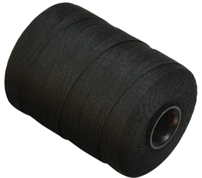 Sewing Threads Weaving Threads 437 Yards for Hand Making Wigs DIY Craft and Home (Black)