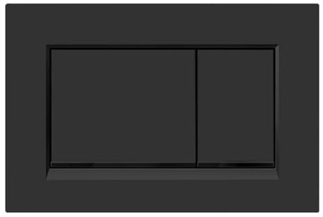 UTTASU Für Geberit Betätigungsplatte Sigma30, 115.883.16.1 Betätigungsplatte für 2-Mengen Spülungen, Schwarz Matt