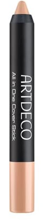 ARTDECO All In One Cover Stick – Penna correttore resistente all'acqua e ai lubrificanti – 1 x 3,7 g