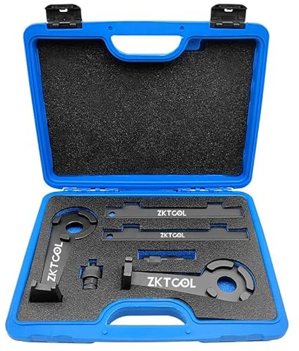 ZKTOOL Strumento di bloccaggio per allineamento albero a camme motore, compatibile con Audi A6 A8 VW 4.2 S6 S4 V8 R-CAT Engine, T40046 T40047 T3242 T40058