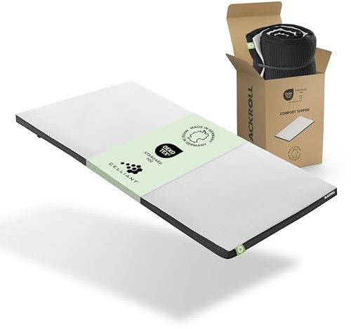 BLACKROLL® Comfort Topper– Matratzentopper mit Hybridschaum, CELLIANT® Bezug mit Infrarot-Effekt – Made in Germany (90 x 200cm)