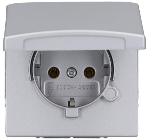 Busch-Jaeger 20EUGK-33-101 Steckdose Mit Klappdeckel