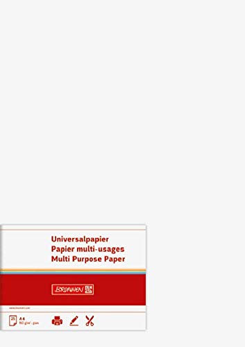 BRUNNEN Multifunktionspapier Universalpapier | A4, 160 g/m², weiß, 25 Blatt