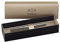 Parker S0161590 Jotter Füllfederhalter (edelstahl mit Chromeinfassung, mittlere Schreibfeder, Geschenkbox)